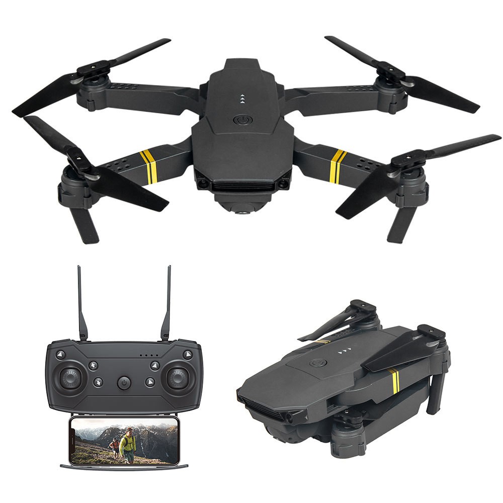 E58 Aerial Photography Drone Foldable Quadcopter Hd 4k Dual Camera Air Pressure Fixed Height Remote Control Aircraft Toy