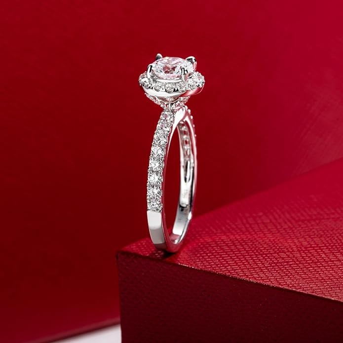 PAVOI 18K gold plated three stackable ring set | Teardrop square Zircon Stacked band set | 3 stylish ring sets